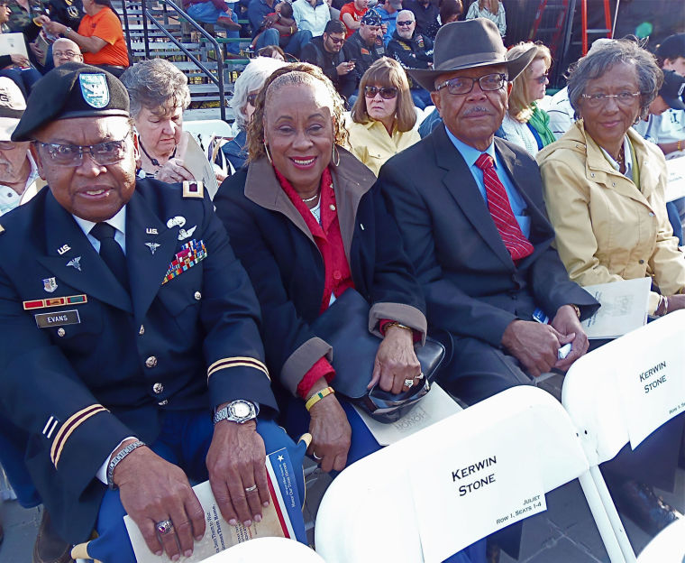 Veterans monument unveiling